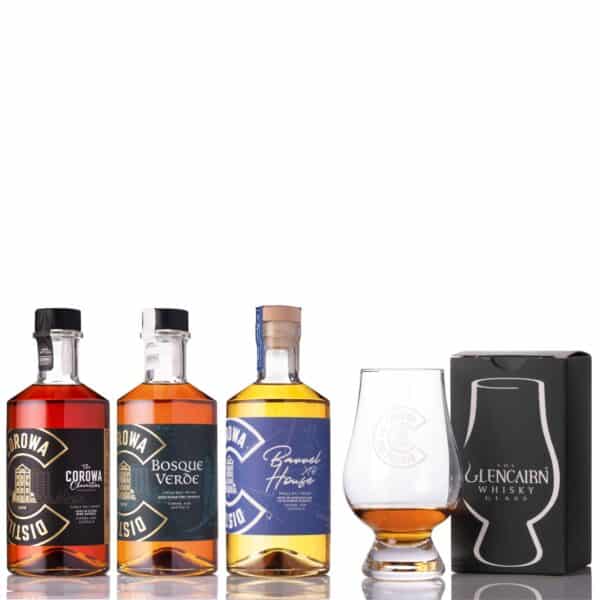 3 Bottle Gift Pack with Glass