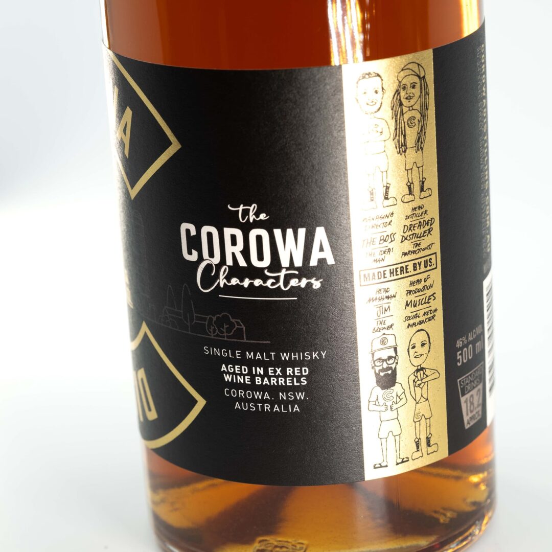 Corowa Distilling Co Characters