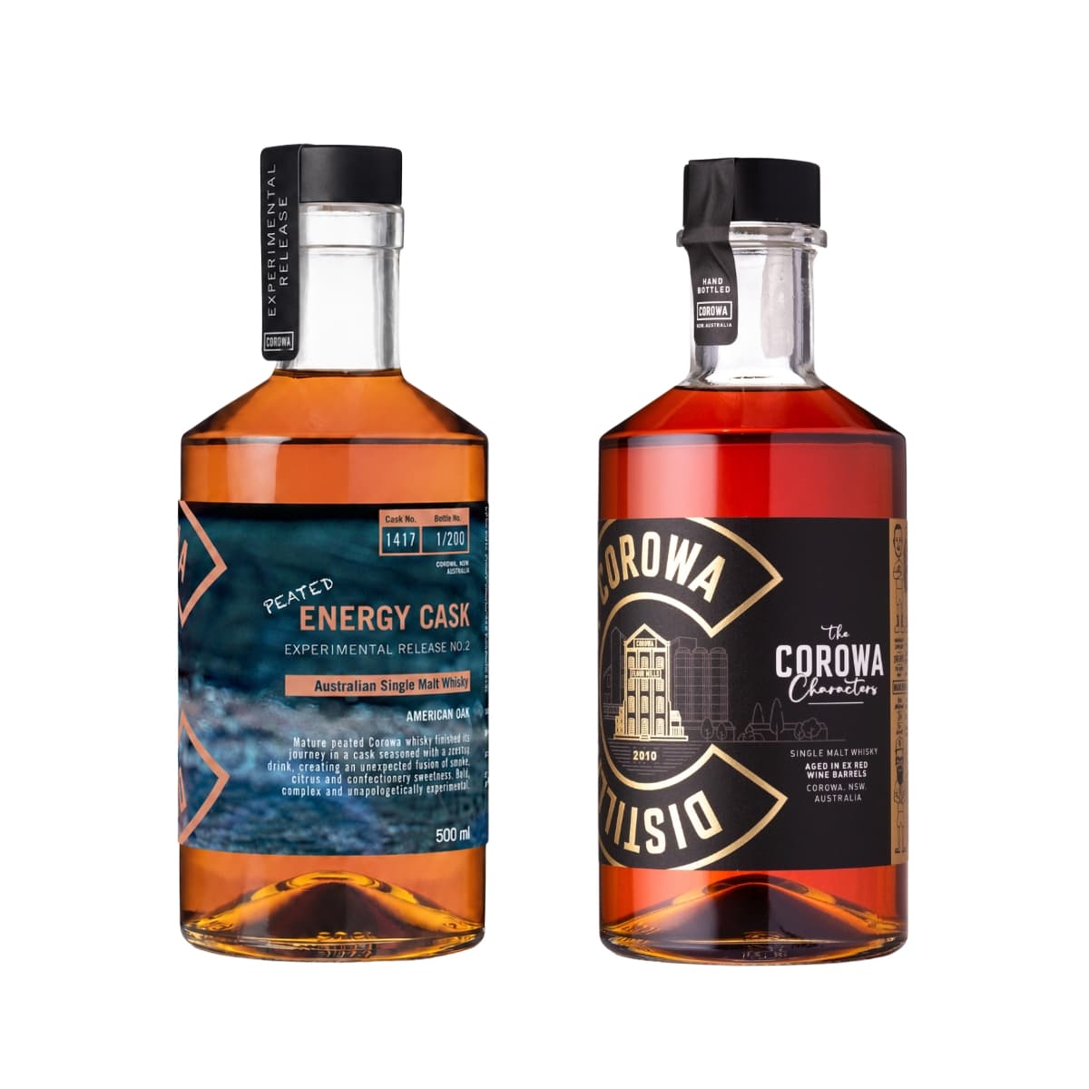 Peated Energy Cask + Characters Whisky Bundle